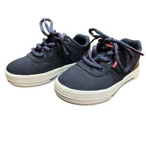 Toddler Boys Levi's Size 8 Navy‎ Blue Sneakers Everyday Casual Shoes